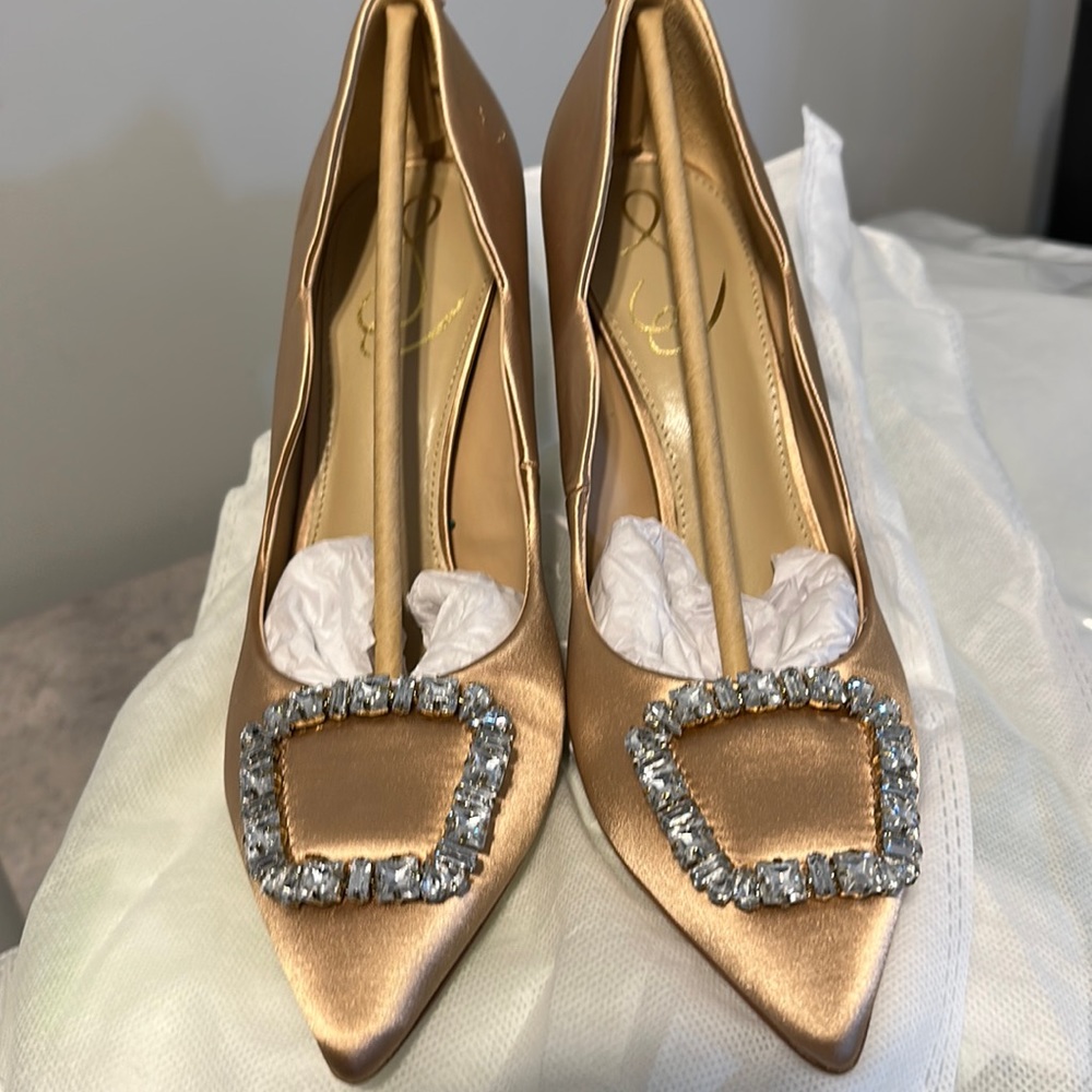 New! Sam Edelman Harriett heel - Sz 7.5 US (38 EUR) - Rosa Blush